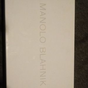 Manolo Blahnik pair womans shoes